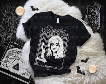 Laura Palmer Shirt, Black Metal Style Tshirt, Fire Walk With Me Shirt, Cult Horror Movie Shirt, Vintage Horror Shirt, Halloween Spooky Tee