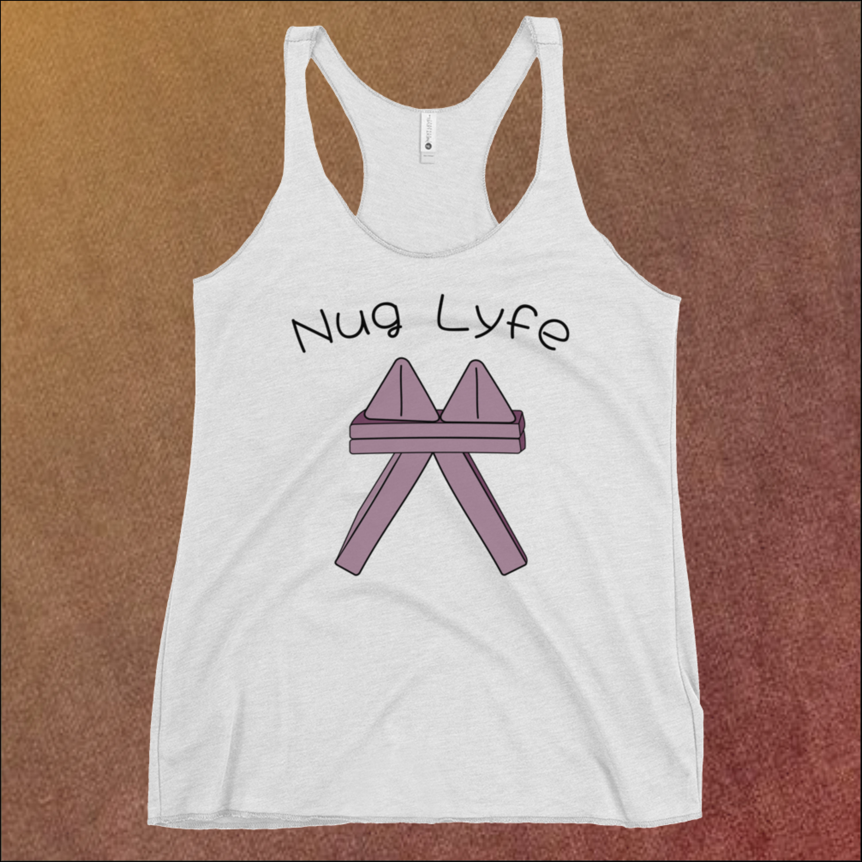 Nug Lyfe Nugget Couch Tank Top for Women Workout Shirts | Etsy