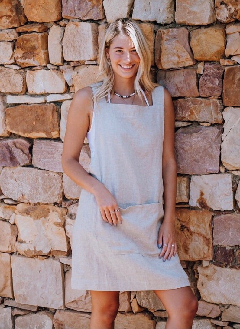 Handmade Linen Japanese Smock Etsy