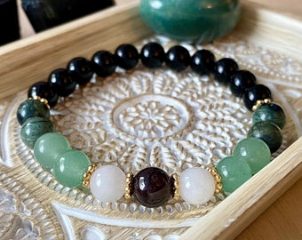 Abundance Gemstone Bracelet: Wealth & Prosperity Crystal Jewelry