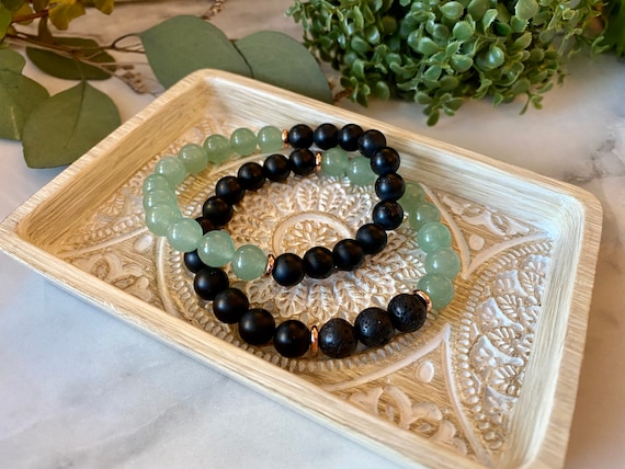 Green Sandalwood Wrist Mala 8MM 108 Beads Prayer Bead Bracelet Necklace  Stretch | eBay