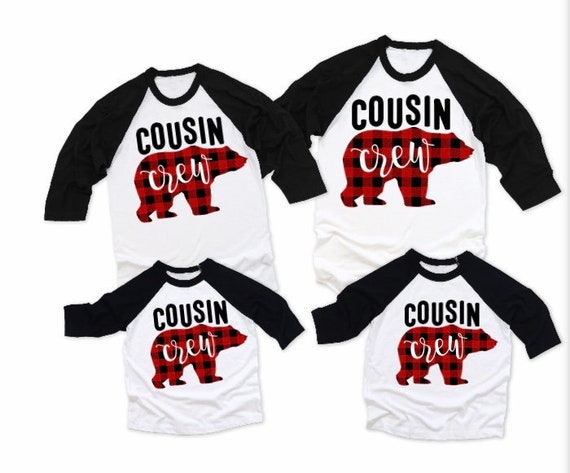 Cousin crew christmas shirts Clearance