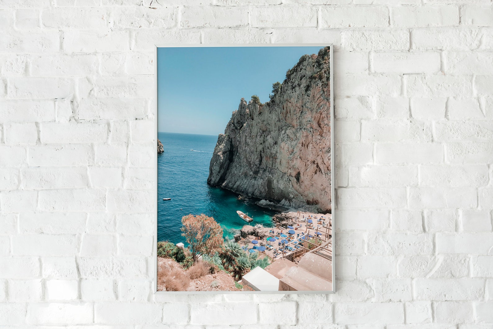 Beach Wall Art Digital Download Capri, Italy Etsy Australia
