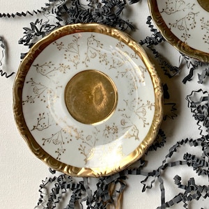 Vintage Sterling China Porcelain Dishes (Set of 5) - Made in Japan | Porcelain Saucers