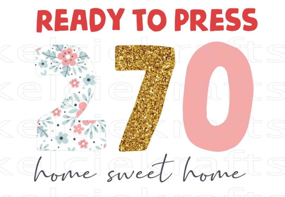 Area Code Kentucky Sublimation Transfer Ready to Press Floral Kentucky