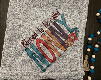 Blessed Nonny sublimation Sweater Blanket- Gift for Nonny- personalized blanket-grandma gift- Nonny Christmas Gift