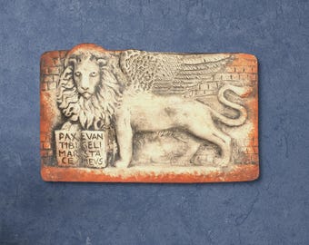 Saint Mark&#39;s Lion with the Book