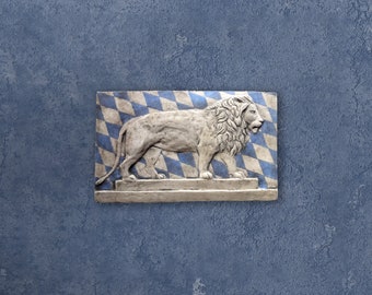 Bavarian Lion in Terracotta