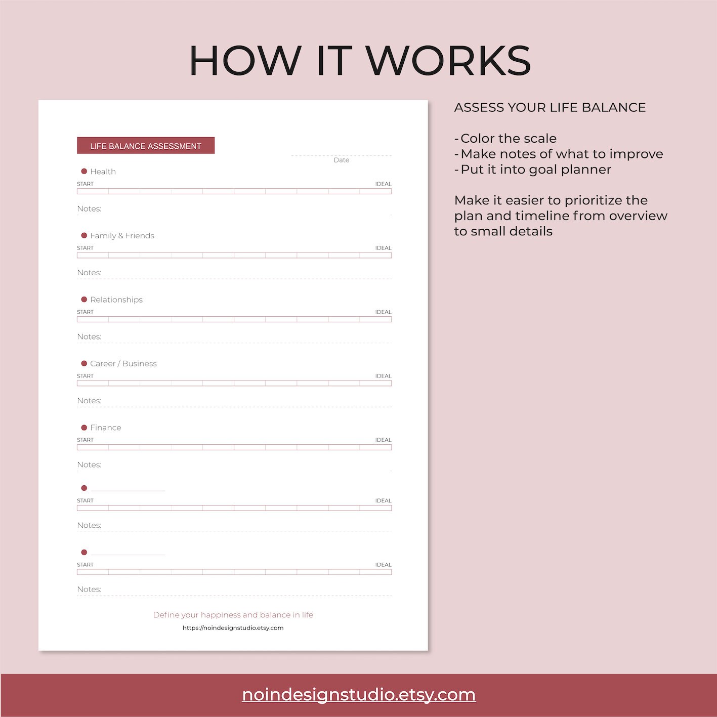 Printable, 90-day Goal Planner, 90 Day Tracker, Monthly Planner, Habit ...