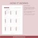 Printable, 90-day Goal Planner, 90 Day Tracker, Monthly Planner, Habit ...