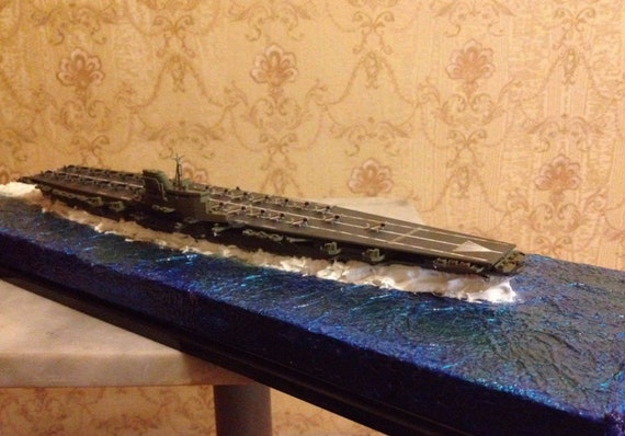 日本海軍第二次世界大戦の信濃級空母模型とジオラマ - Etsy 日本