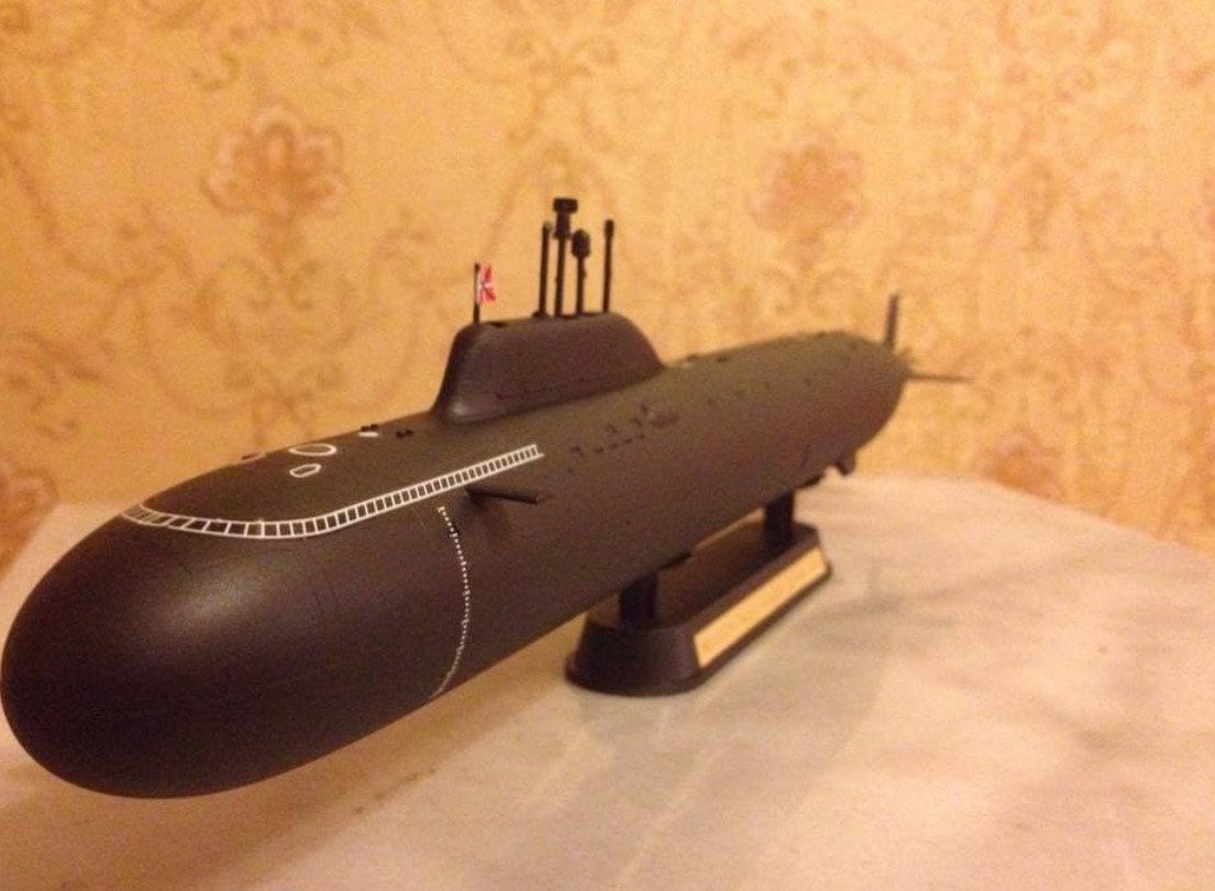 Russian Yasen class nuclear attack submarine
