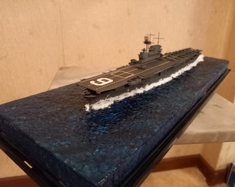 TSM MODEL 1/72 アメリカ海軍 空母デッキベースⅠ 塗装済完成品 TSM Model アメリカ海軍 空母デッキベースI ジオラマ 1/72 [TSMWAC001]