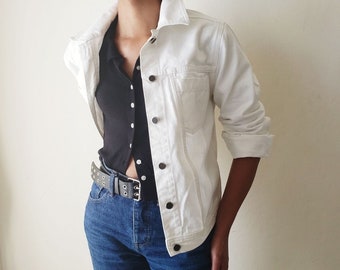 Buffalo David Bitton Girls Pink Wash Denim Jean Jacket Sz L 12-14