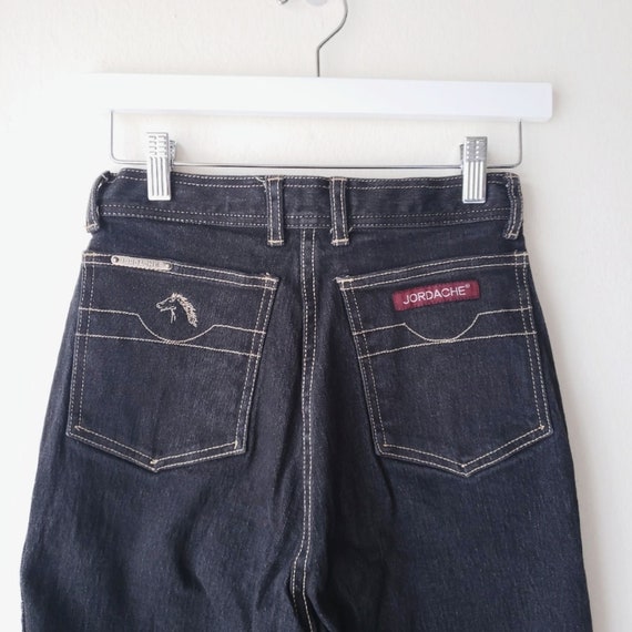 70's Jordache High Waisted Jeans Black