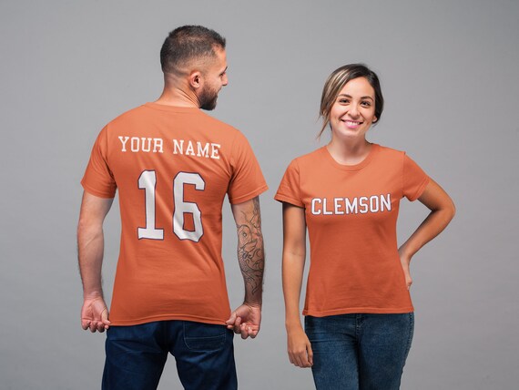 clemson jersey personalized