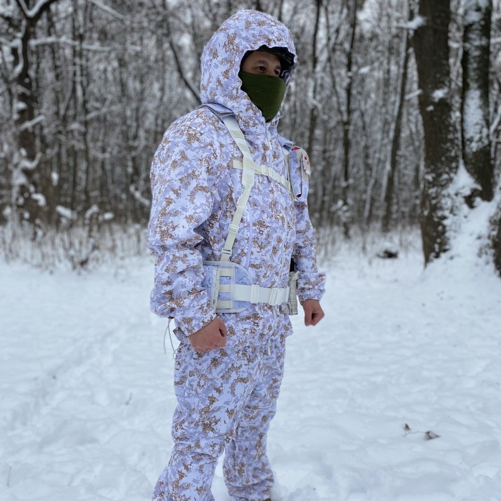 1989 snow camouflage parka