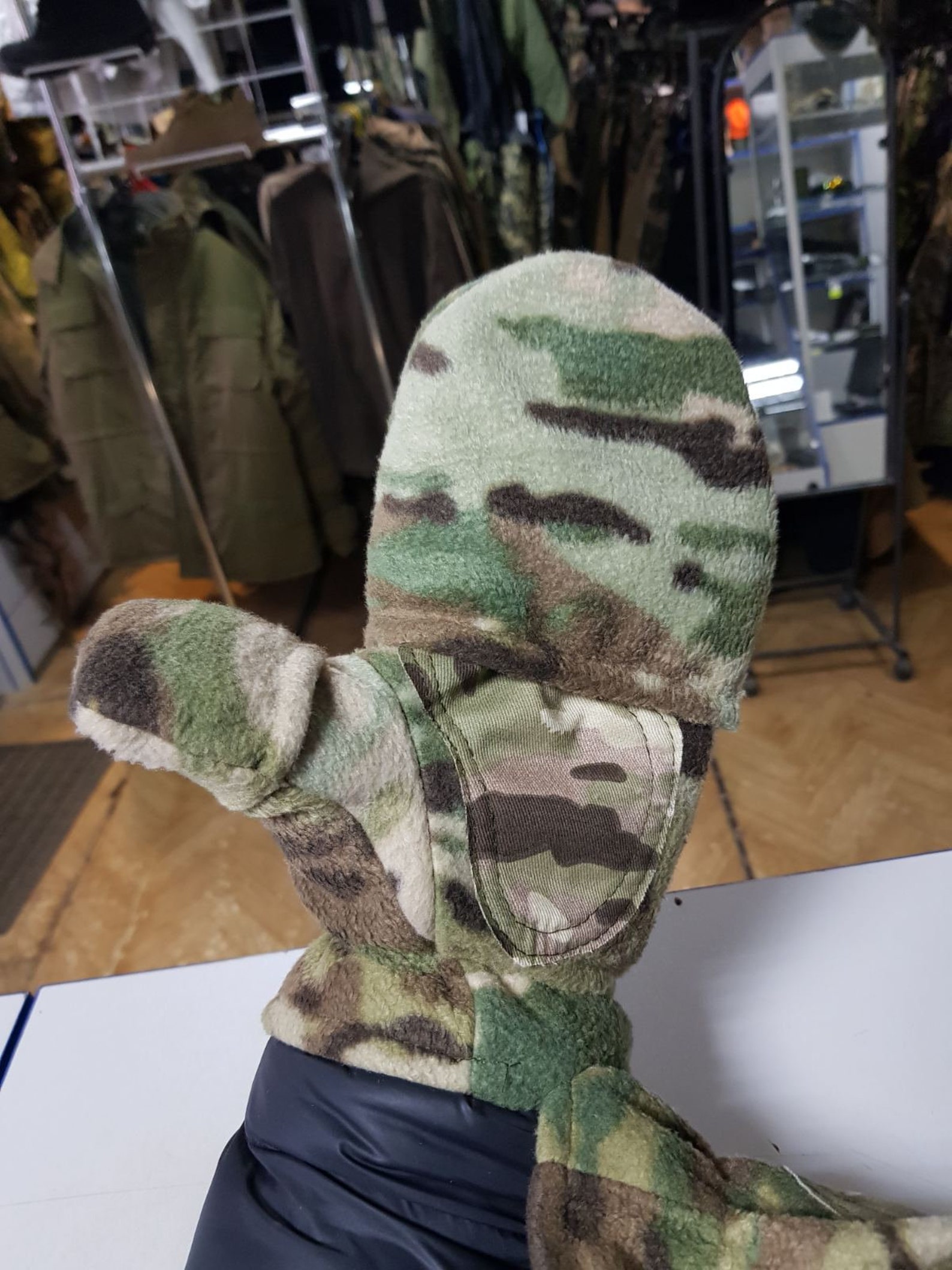 Winter gloves of the Ukrainian army Fleece with membrane | Etsy
