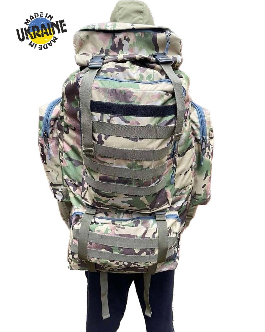 100L Ukraine Tactical Backpack: Lighter Version Multicam MTP - Etsy