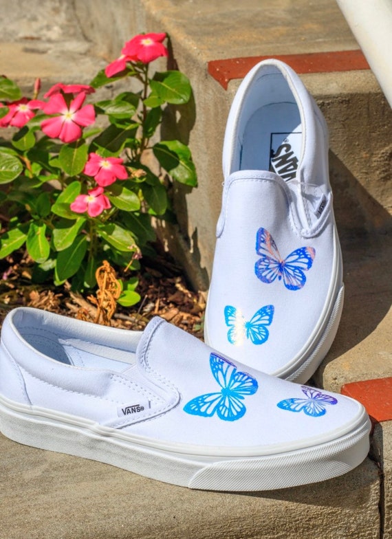 reflective butterfly vans