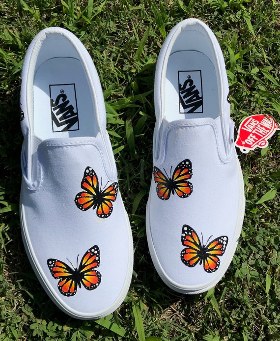 buy \u003e custom white slip on vans, Up to 