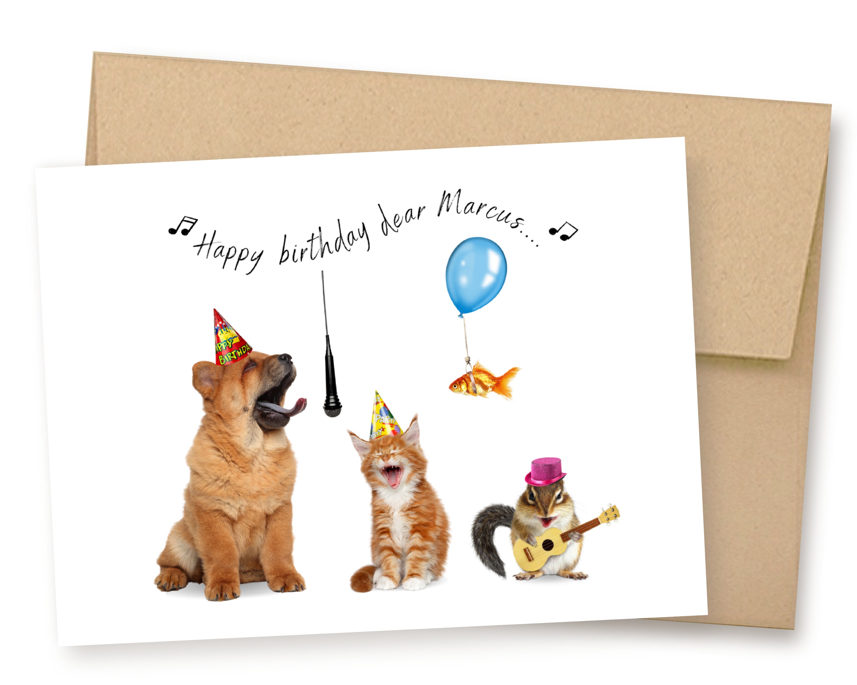Merci-Facteur : Carte anniversaire des animaux qui chantent  Carte  anniversaire, Vœux de joyeux anniversaire, Anniversaire