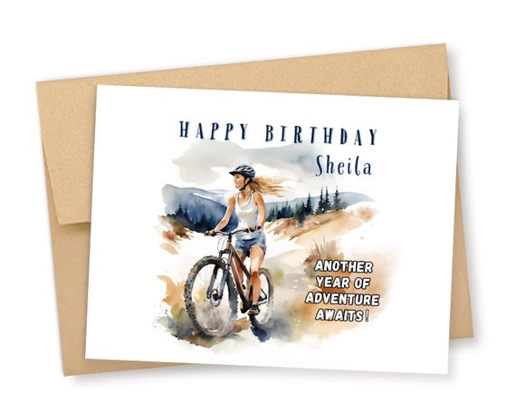 Artery8 Geburtstagskarte „Happy Birthday Christus On A Bike“ – 17,5x12,5 Cm