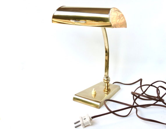Vintage Brass Desk Lamp 1950s Table 50 S Lighting Australia Vintage Brass Desk Lamp 1950s Table, Brass Desk Lamp Vintage