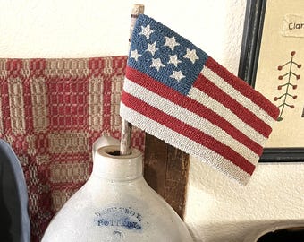 Parade Flag Punchneedle Pattern