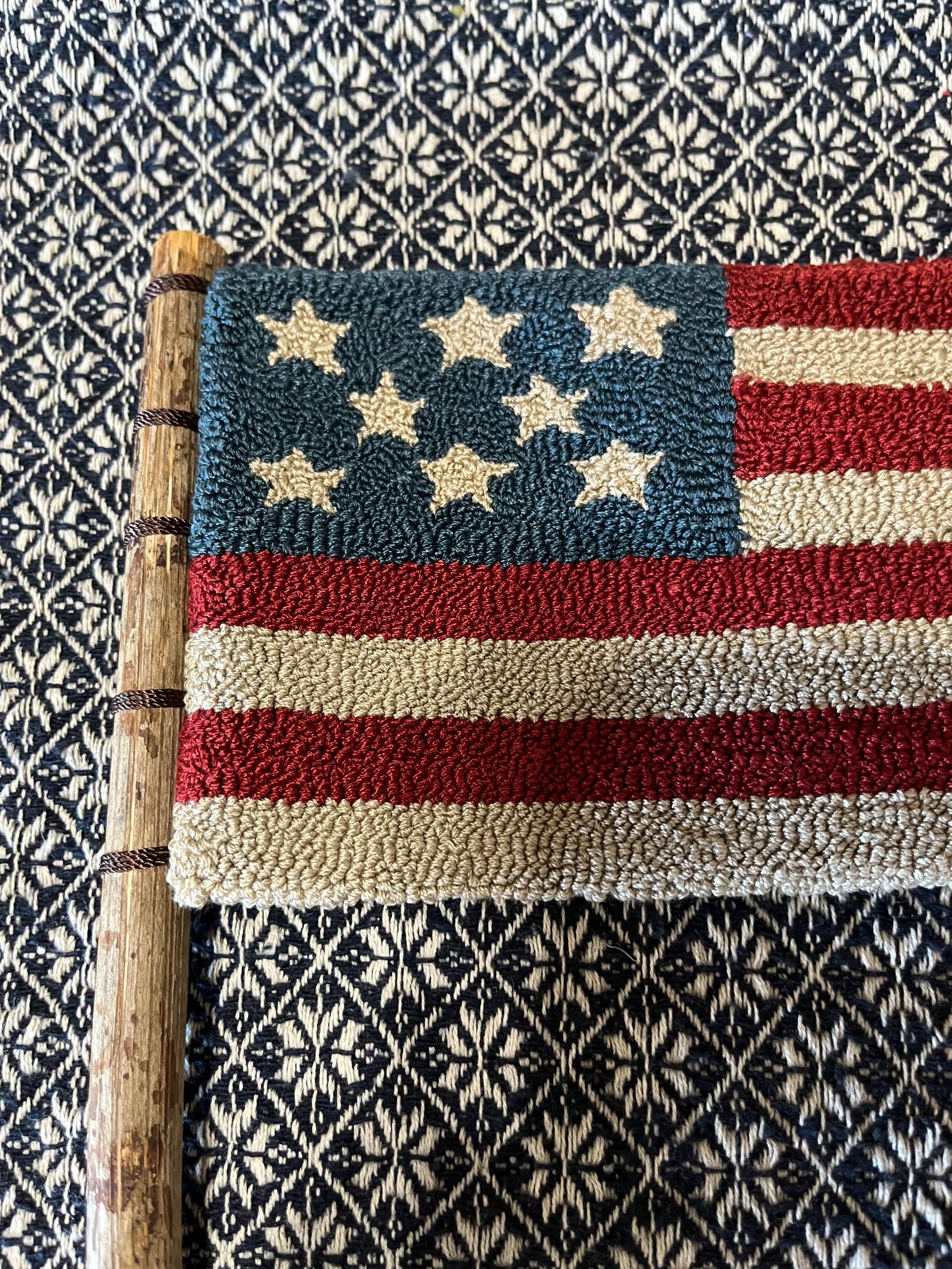 Parade Flag Punchneedle Pattern - Etsy