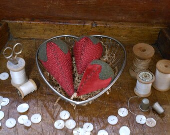 Wire Heart with Berries
