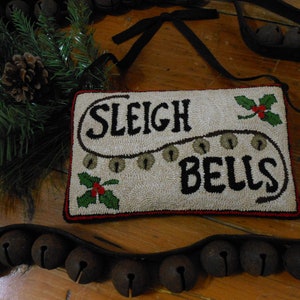 Sleigh Bells Punch Needle Pattern