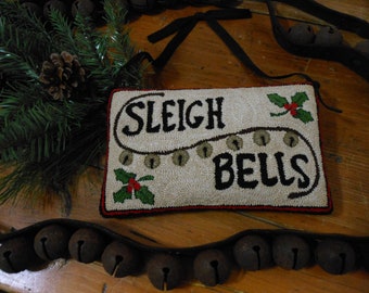 Sleigh Bells Punch Needle Pattern