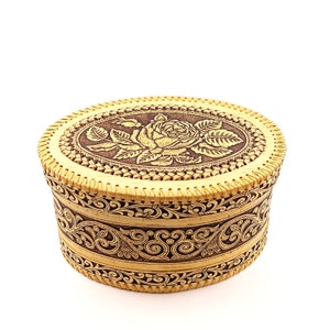 Wooden birch bark bread box bread box bread basket eco natural organic product handmade