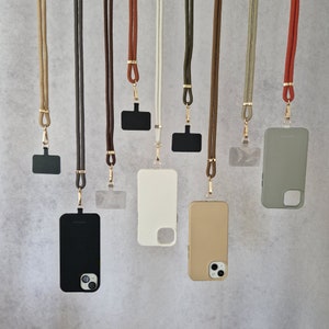 Universal Handykette ONE mit Karabiner I optional mit Adapter für Handyhülle I Herbst Collection