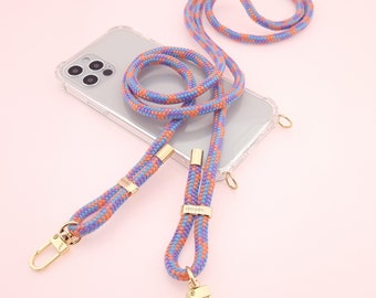 Handykette CANDY mit Karabinern I Detachable phone necklace CANDY