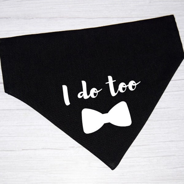 WEDDING BANDANAS | wedding dog accessories | dog wedding outfit