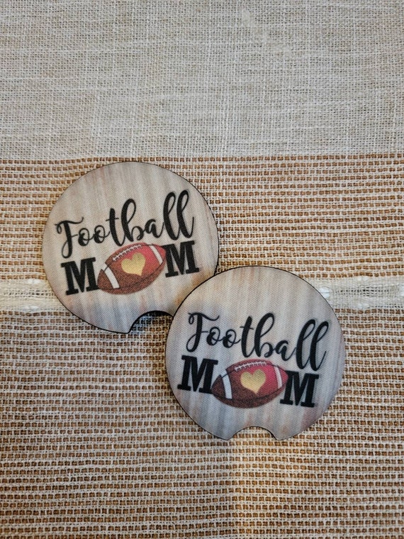 Details about Football Mom Ceramic Car Coasters Set of 2 NEW Details about Football Mom Ceramic Car Coasters Set of 2 NEW