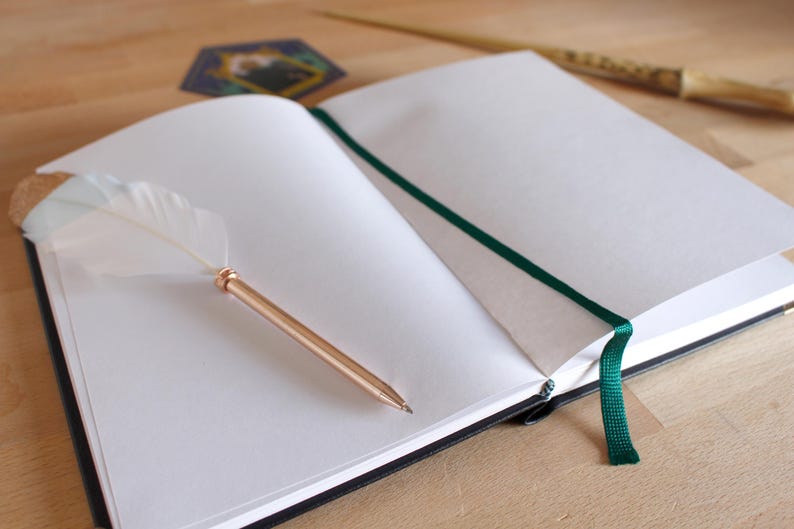 Tom Riddle Diary - Handcrafted Harry Potter-inspired Notebook ...
