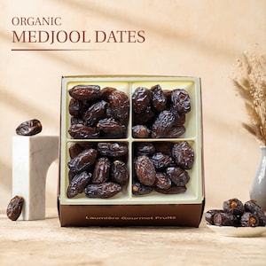 Organic Medjool Dates - Produced and PackedIn California