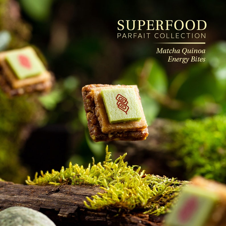 Superfood Parfait Kollektion Quadrat Gesunder Geschenkkorb Energie Superfood & Nüsse Laumière Gourmet Früchte Ohne Zuckerzusatz Glutenfrei Bild 7