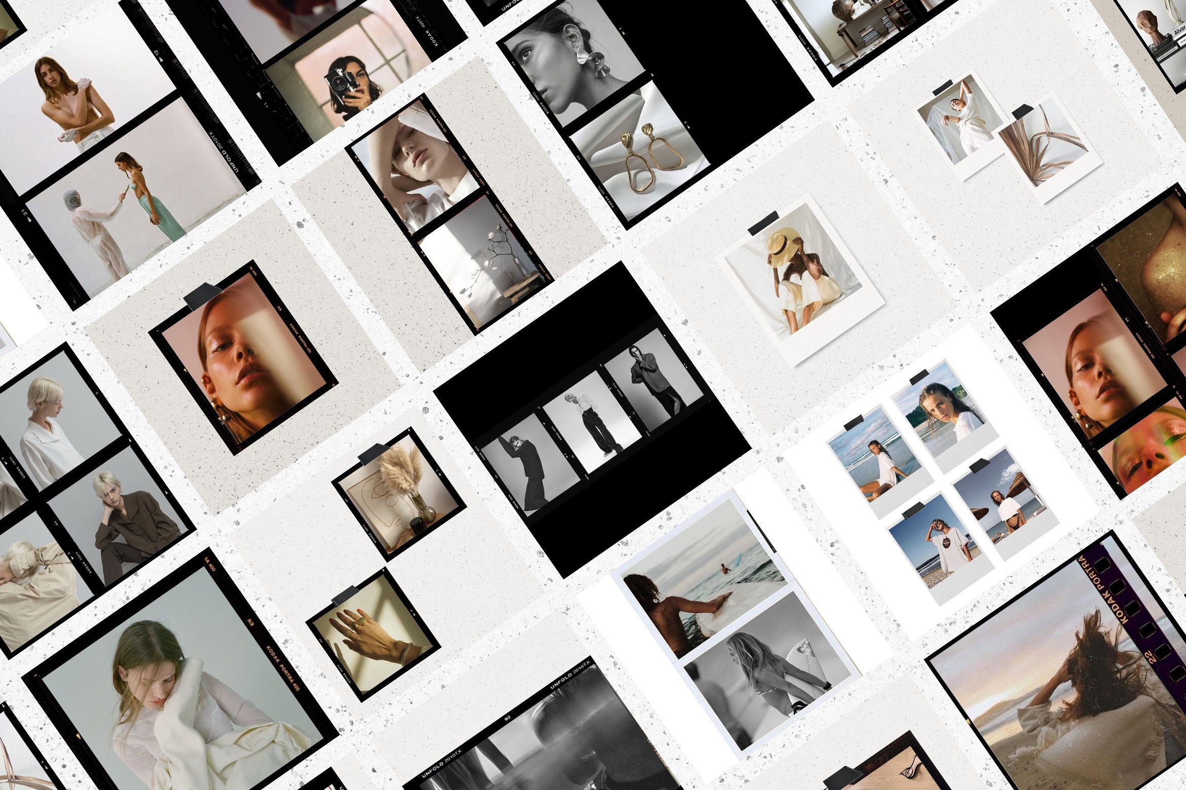 40 Instagram Film Frames Template Posts and Stories Social Etsy