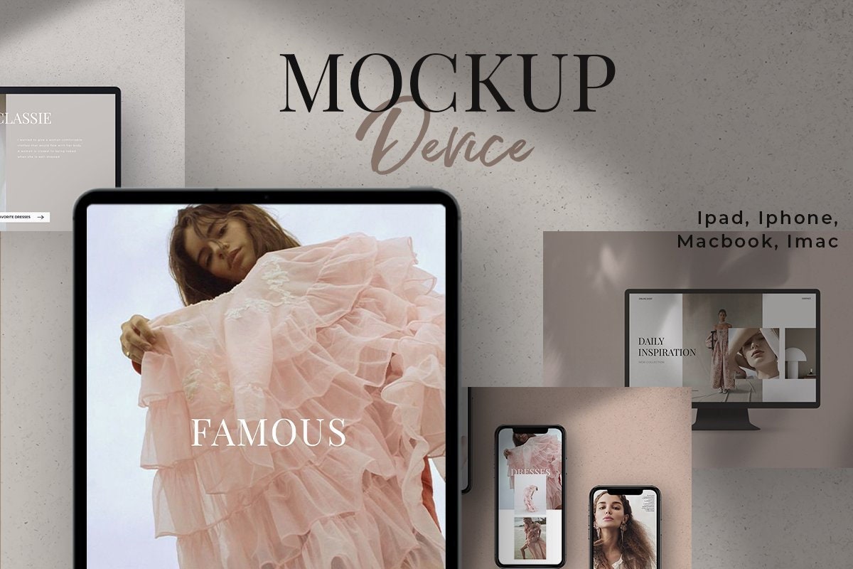 Download Device Mockup Scene Creator Ipad Mockup Iphone Mockup Imac ...