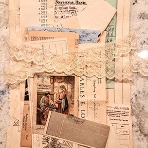 Truly Vintage Ephemera 50 pieces