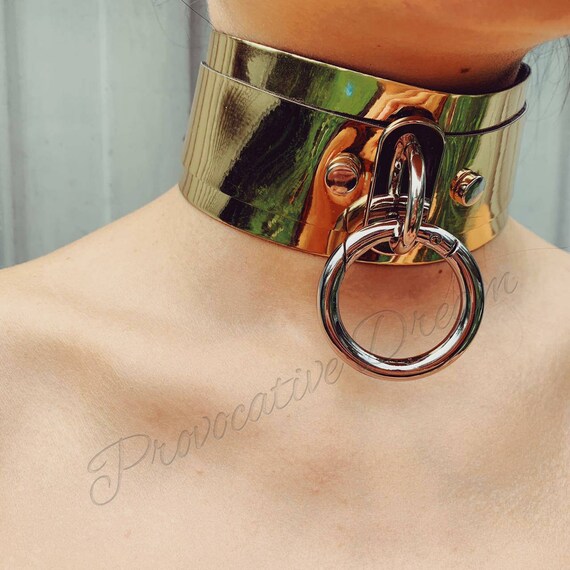Mirror Choker Mirror Necklace O Ring Choker Sexy Choker Etsy Mirror Choker Mirror Necklace O Ring Choker Sexy Choker Etsy