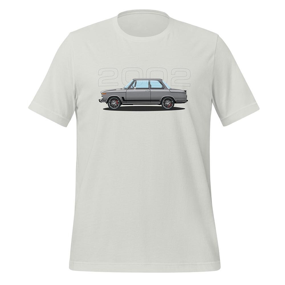 Silver BMW 2002 Tii Coupe Unisex T shirt Etsy Canada