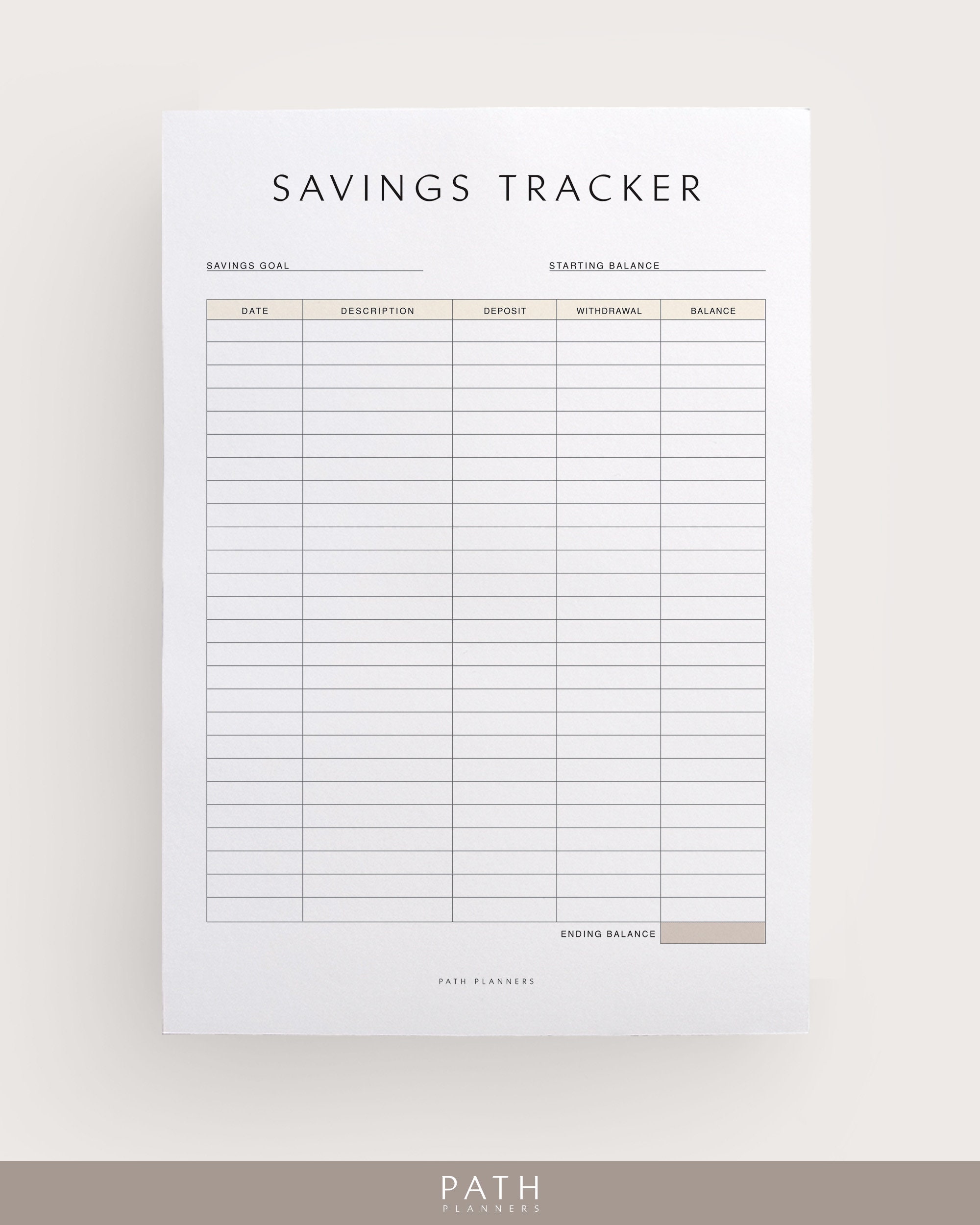 Finance Planner Printable Instant Download A4 A5 US - Etsy