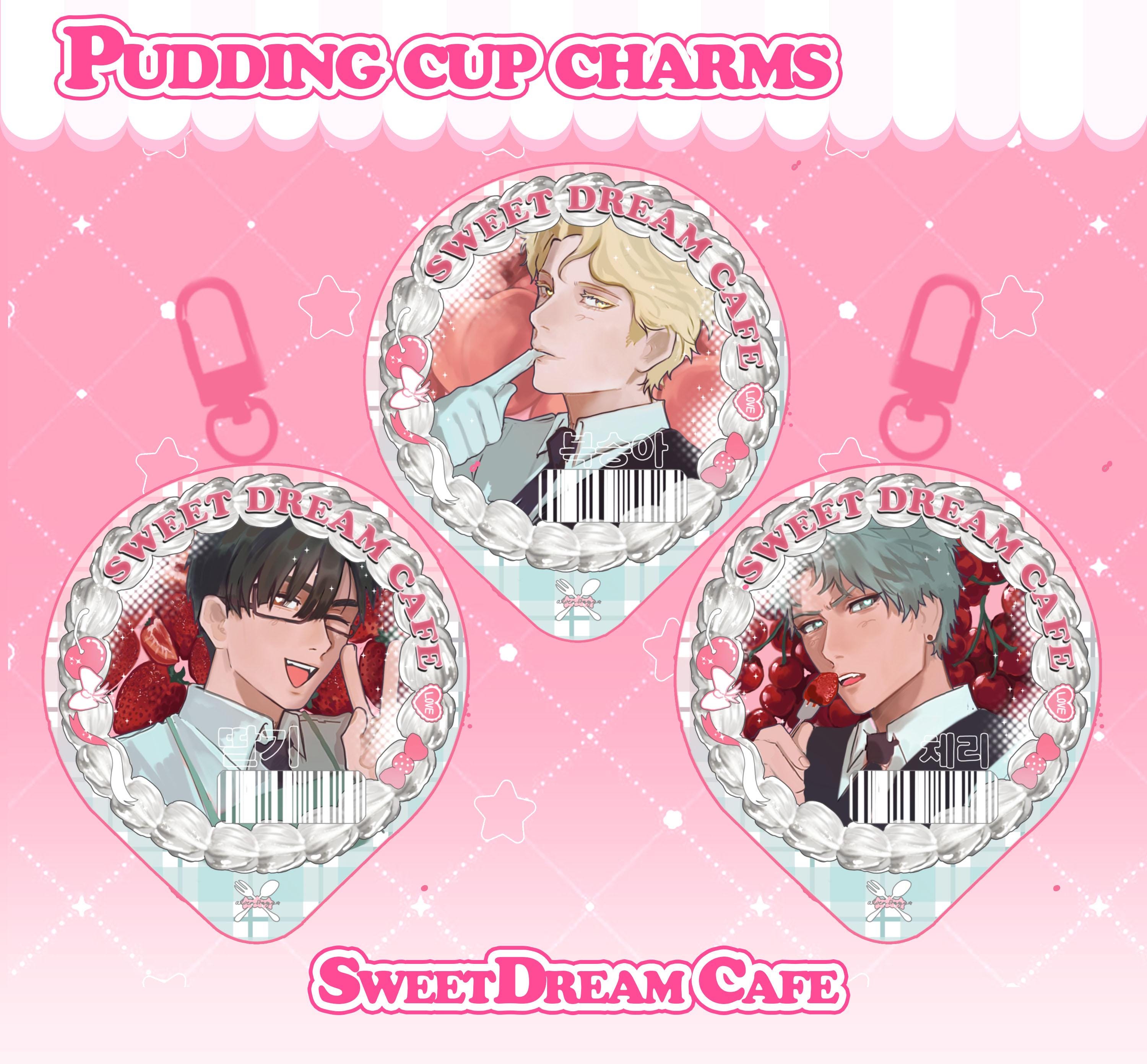 ALIENSTAGE Sweetdream Cafe, Pudding Cup Charms | Luka | Ivan