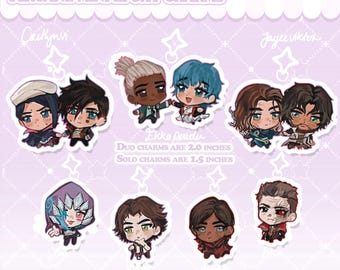 Retiring ARCANE LOL | PREORDER | Mini epoxy glitter charms