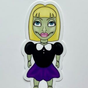 Zombie Girl Sticker